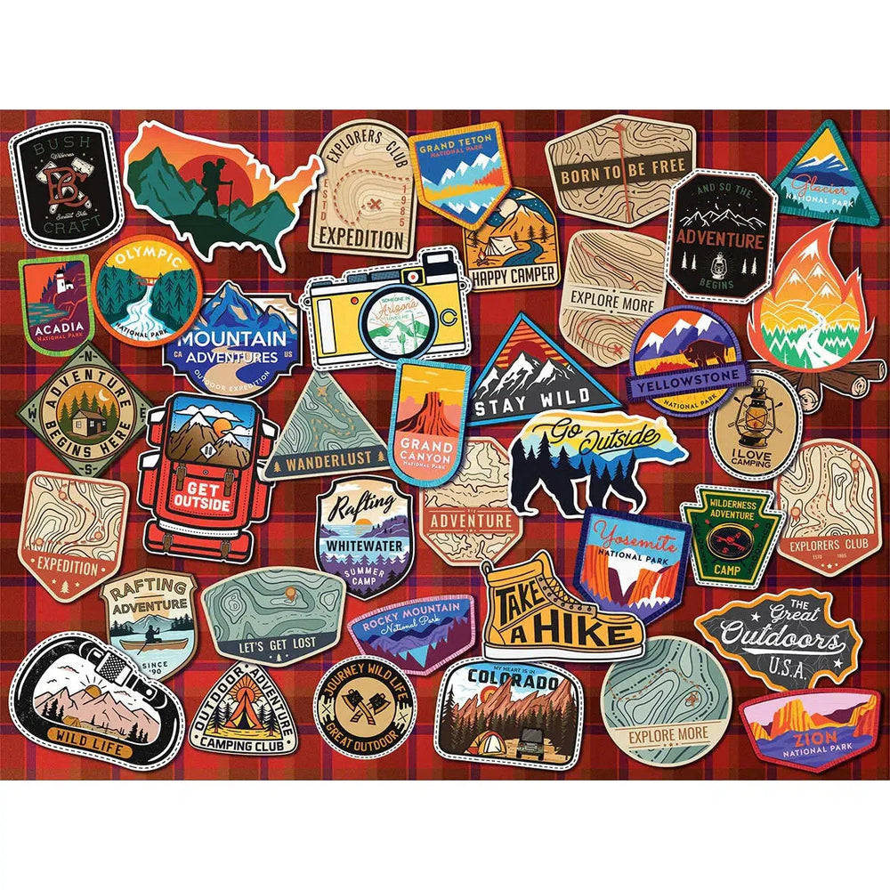 Outdoor Adventure 500 Piece Double-Sided Jigsaw Puzzle Parragon (ONLINE ORDER ONLY)
