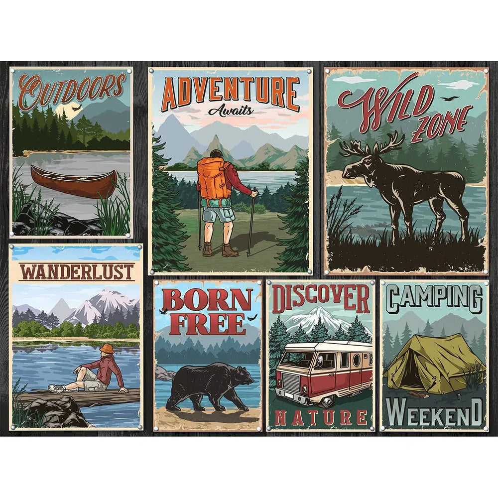 Outdoor Adventure 500 Piece Double-Sided Jigsaw Puzzle Parragon (ONLINE ORDER ONLY)