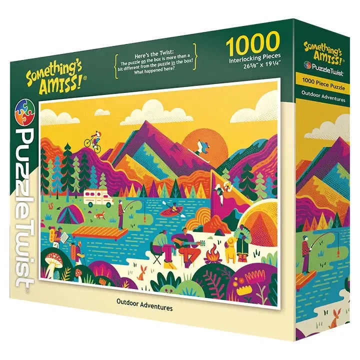 Outdoor Adventures "Something's Amiss!" 1000 Piece Jigsaw Puzzle PuzzleTwist (ONLINE ORDER ONLY)