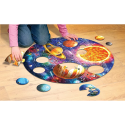 Outer Space 58 Piece Giant Floor Round Jigsaw Puzzles Eurographics
