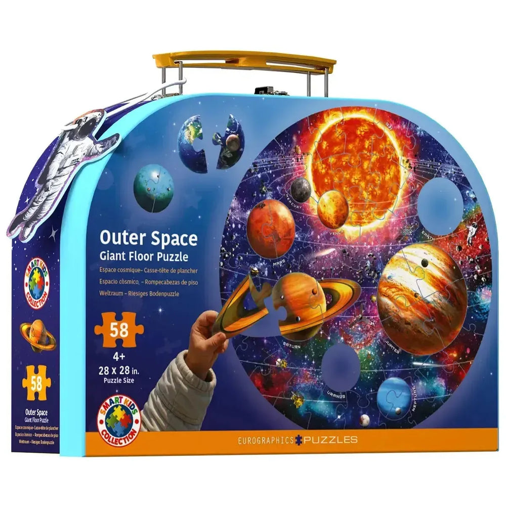 Outer Space 58 Piece Giant Floor Round Jigsaw Puzzles Eurographics