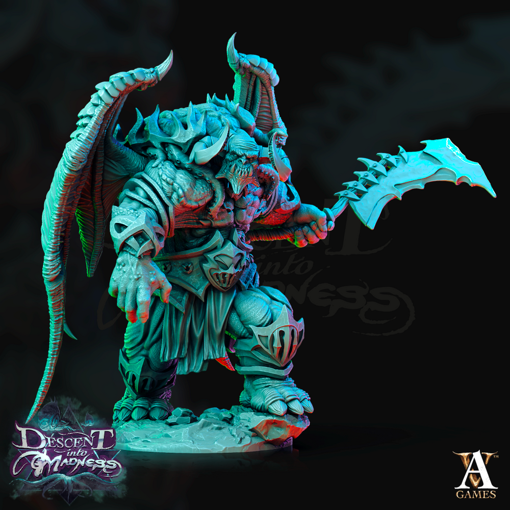 3D Printed Archvillain Games Descent into Madness - Outworld Thrall 28mm 32mm D&D (Online Only)