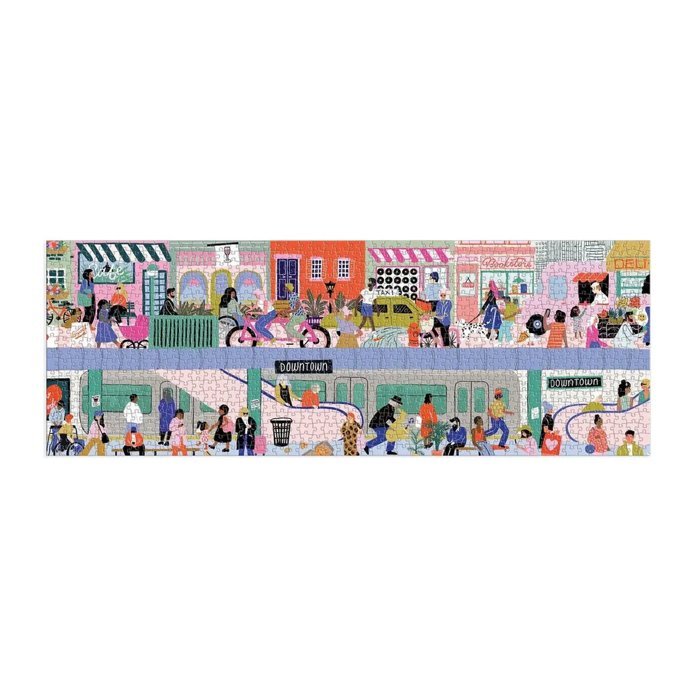 Over & Under 1000 Piece Panoramic Jigsaw Puzzle Galison (ONLINE ORDER ONLY)