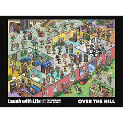 Over the Hill "Laugh with Life" 1000 Piece Jigsaw Puzzle Livuzzle