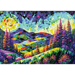 Over the Hills to Dreamland 1000 Piece Jigsaw Puzzle Enjoy