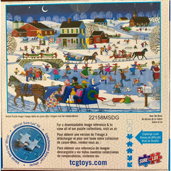 Over the River Winter Wonderland 1000 Piece Jigsaw Puzzle Sure Lox (ONLINE ORDER ONLY)