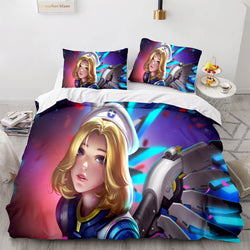 Overwatch Cosplay 3 Piece Bedding Sets Quilt Covers Without Filler (Online Order Only)