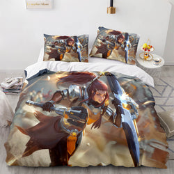 Overwatch Cosplay 3 Piece Bedding Sets Quilt Covers Without Filler (Online Order Only)
