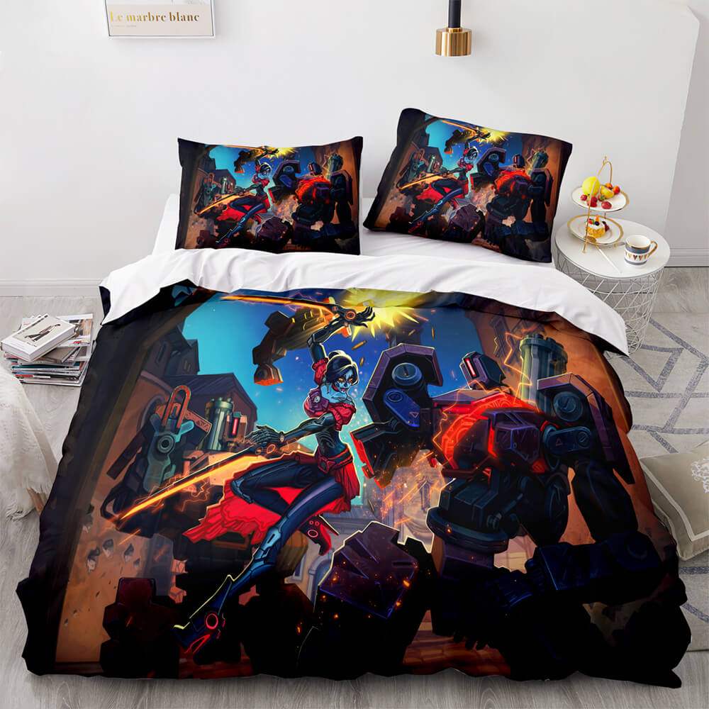 Overwatch Cosplay 3 Piece Bedding Sets Quilt Covers Without Filler (Online Order Only)