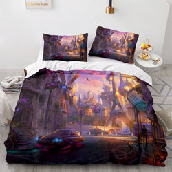 Overwatch Cosplay 3 Piece Bedding Sets Quilt Covers Without Filler (Online Order Only)