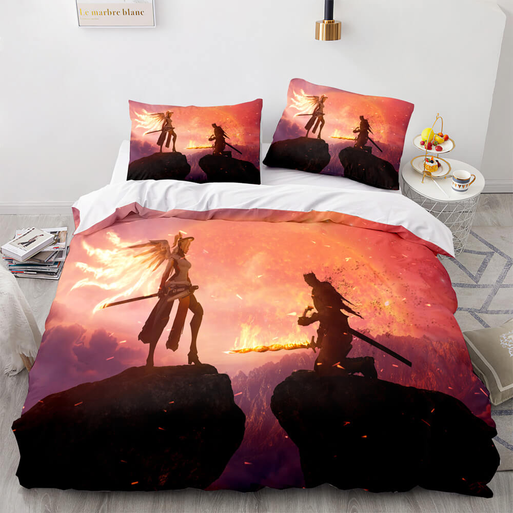 Overwatch Cosplay 3 Piece Bedding Sets Quilt Covers Without Filler (Online Order Only)