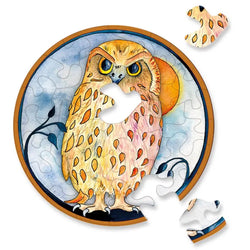 Owl 33 Piece Mini Matchbox Jigsaw Puzzle Curiosi (ONLINE ORDER ONLY)