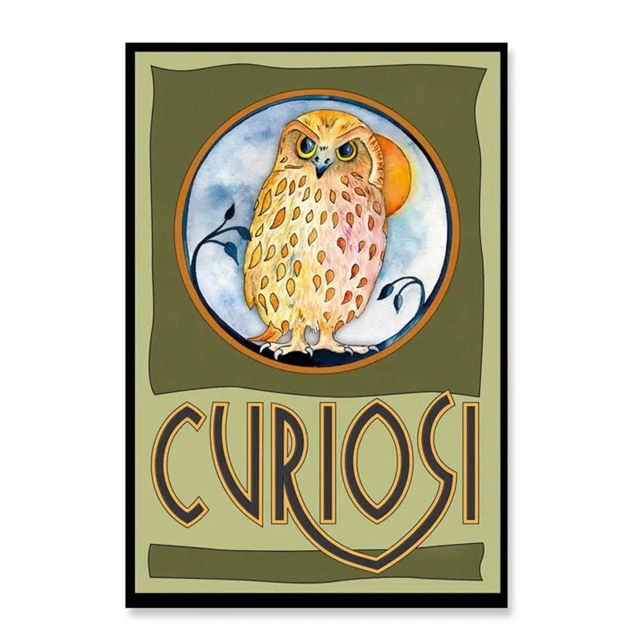 Owl 33 Piece Mini Matchbox Jigsaw Puzzle Curiosi (ONLINE ORDER ONLY)