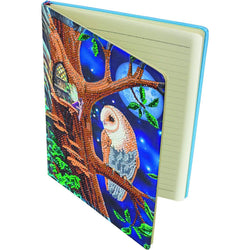 Owl and Fairy Tree Crystal Art Notebook Kit Craft Buddy (ONLINE ORDER ONLY)
