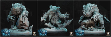 3D Printed Archvillain Games Frostburn Horrors Tooth and Tusk - Owlbears 28mm 32mm D&D (Online Only)