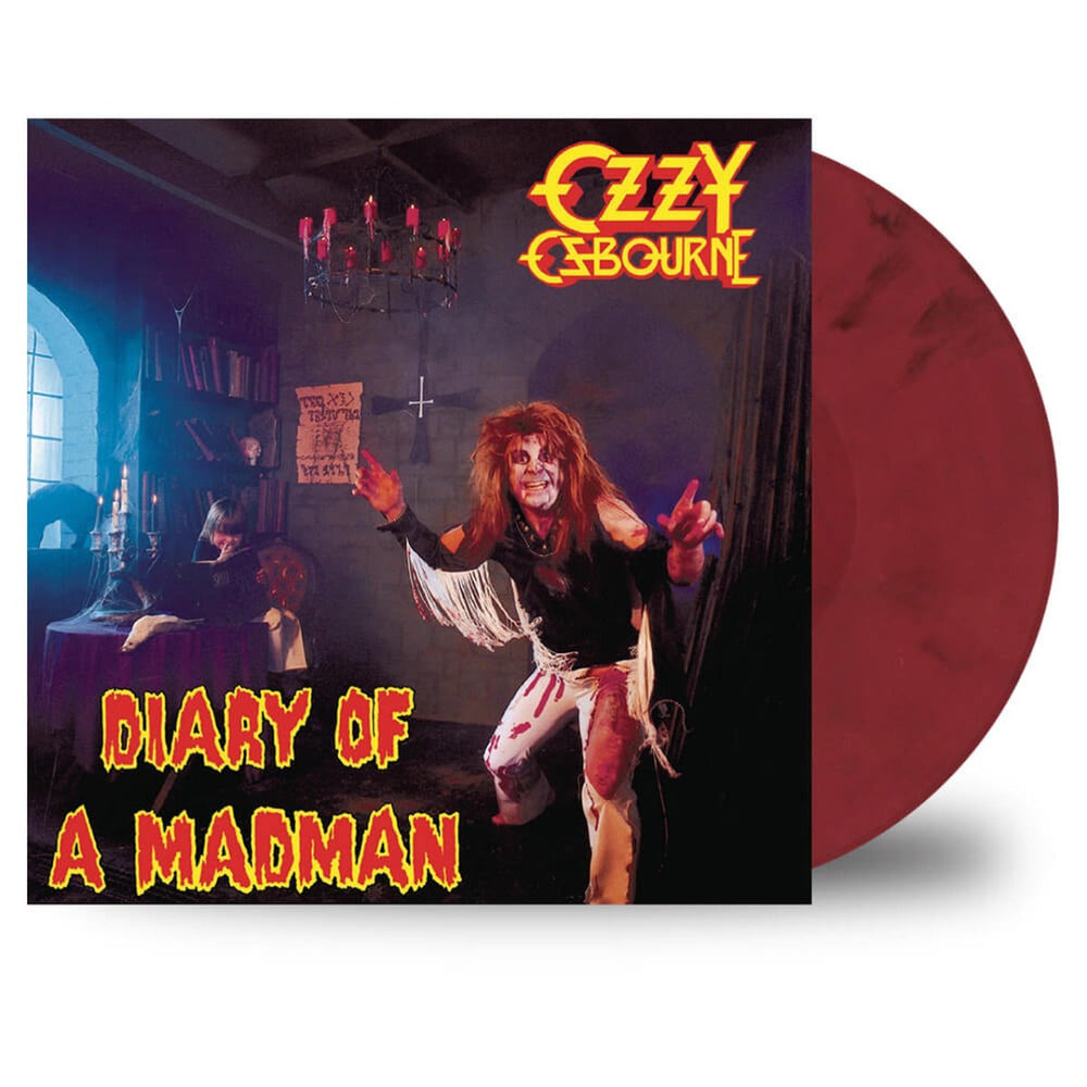 Diary Of A Madman (Limited Edition, Red & Black Swirl Vinyl) [Import] [Vinyl] (ONLINE ORDER ONLY)