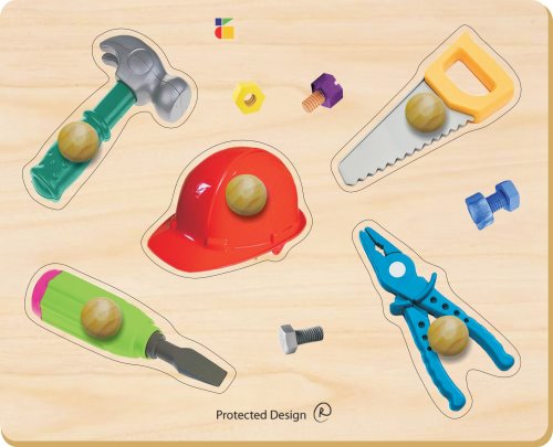 Toddler Puzzle: Everyday Items Real Life Photos -Tools (ONLINE ORDER ONLY)