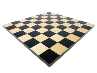 Chess Board - 14" Black & Maple Basic - 45360B (ONLINE ORDER ONLY)