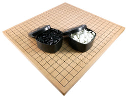 GO - 7mm Glass Bi-convex Stones with Bowls (ONLINE ORDER ONLY)