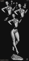 Chun-Li Pose 3 - Street Fighter (SFW/NSFW 18+ Only) - 1:6 Scale (ONLINE ORDER ONLY)