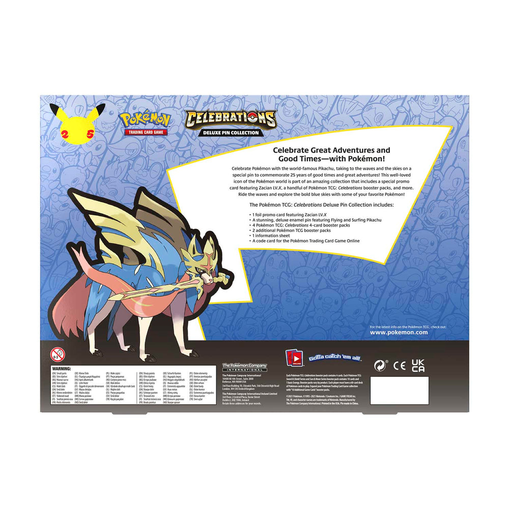 Pokemon Celebrations: Deluxe Pin Collection (ONLINE ORDER ONLY)
