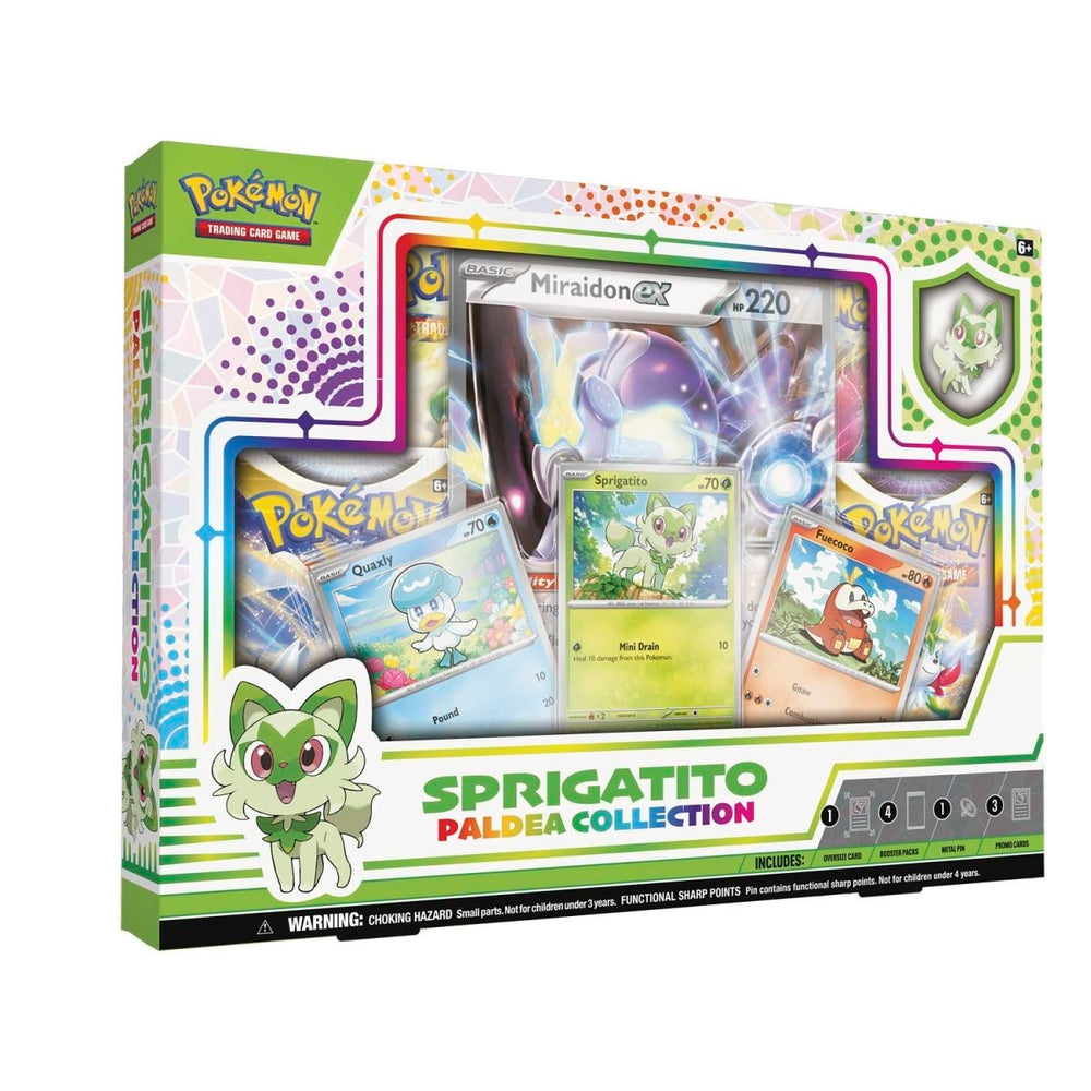Pokemon: Paldea Collection - Sprigatito (ONLINE ORDER ONLY)