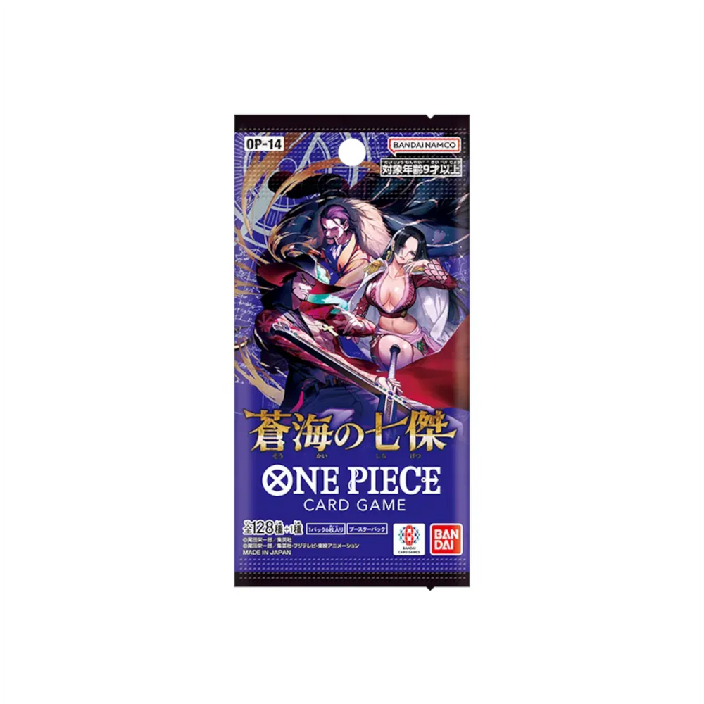 One Piece OP-14 Seven Heroes Of The Blue Sea - Japanese (1 Booster Pack) (ONLINE ORDER ONLY)