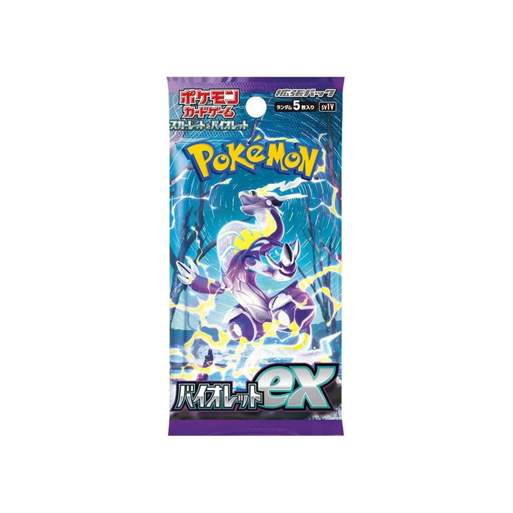 Pokemon TCG Scarlet & Violet Violet Ex SV1V Japanese (1 Booster Pack) (ONLINE ORDER ONLY)