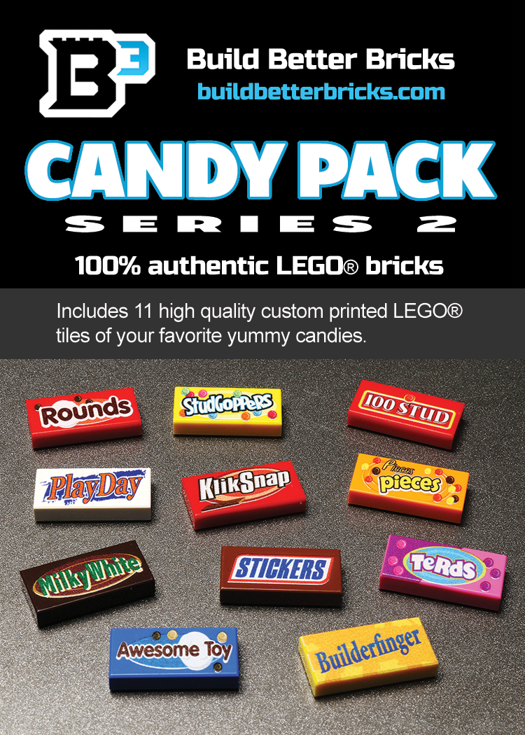 Candy Pack (Series 2) made using LEGO parts (Online Order Only)