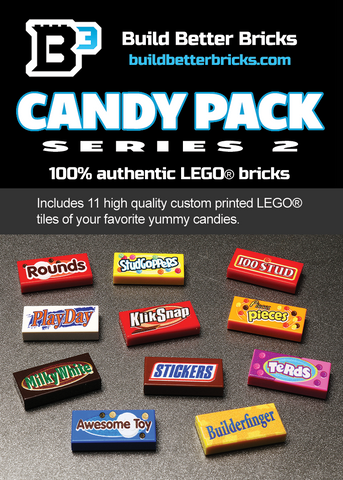 Candy Pack (Series 2) made using LEGO parts (Online Order Only)
