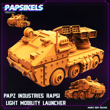 3D Printed Papsikels Papz Industries Rapsi Light High Mobility Launcher 28mm 32mm (Online Only)