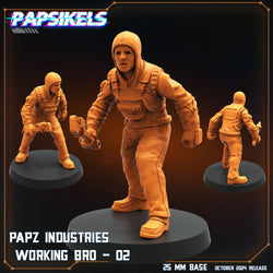 3D Printed Papsikels Working Bros Set October 2024 SciFi 28mm 32mm (Online Only)