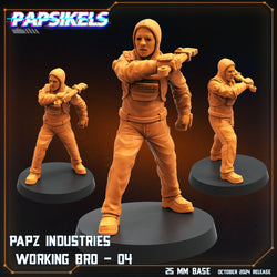 3D Printed Papsikels Working Bros Set October 2024 SciFi 28mm 32mm (Online Only)