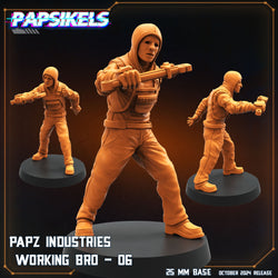 3D Printed Papsikels Working Bros Set October 2024 SciFi 28mm 32mm (Online Only)