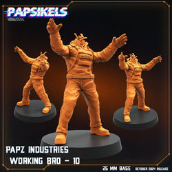 3D Printed Papsikels Working Bros Set October 2024 SciFi 28mm 32mm (Online Only)