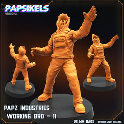 3D Printed Papsikels Working Bros Set October 2024 SciFi 28mm 32mm (Online Only)