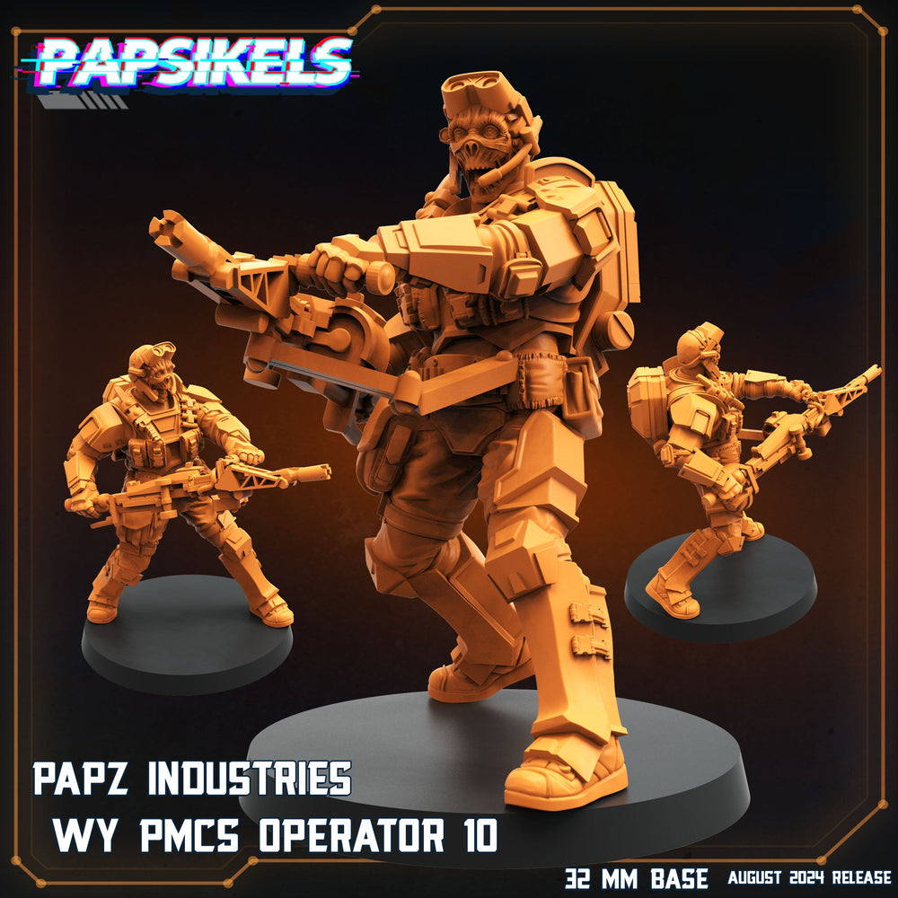 3D Printed Papsikels Papz Industries Wy Pmcs Set August 2024 Scifi 28mm 32mm (Online Only)