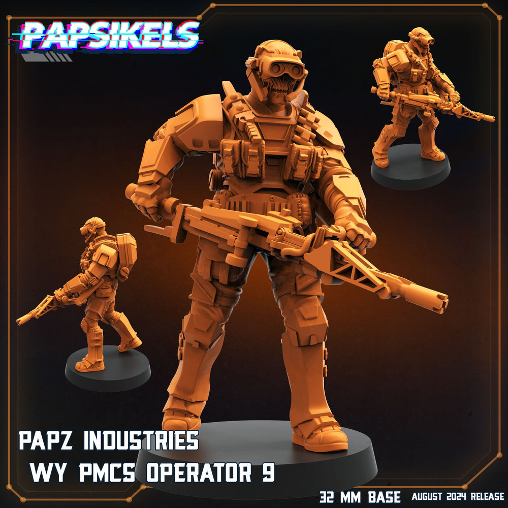 3D Printed Papsikels Papz Industries Wy Pmcs Set August 2024 Scifi 28mm 32mm (Online Only)