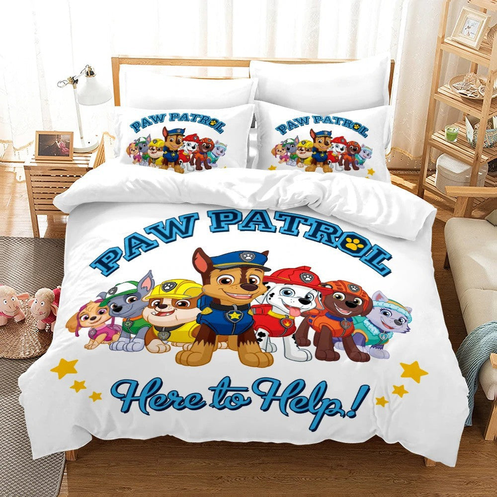 PAW Patrol Bedding Set Kids Duvet Cover Without Filler (Online Order Only)