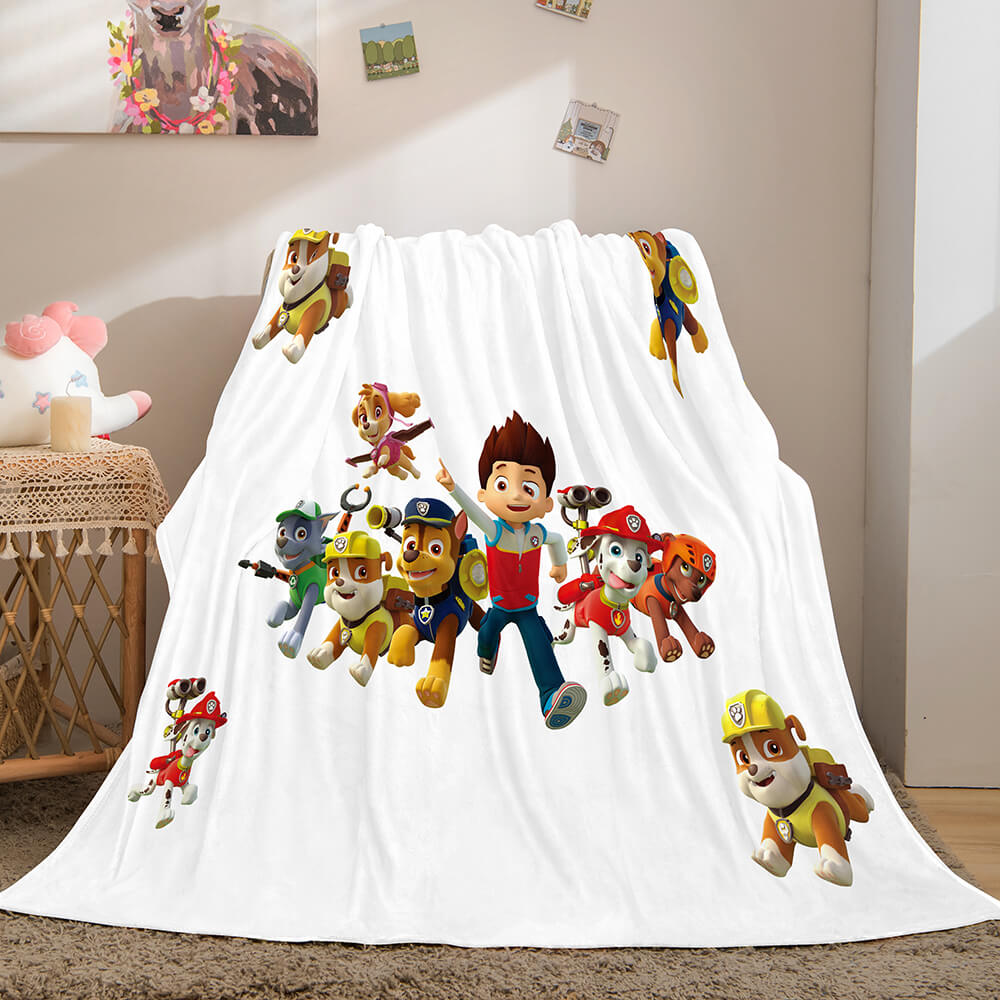PAW Patrol Flannel Fleece Throw Cosplay Blanket (Online Order Only)