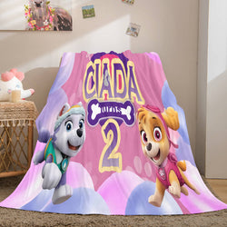 PAW Patrol Flannel Fleece Throw Cosplay Blanket (Online Order Only)