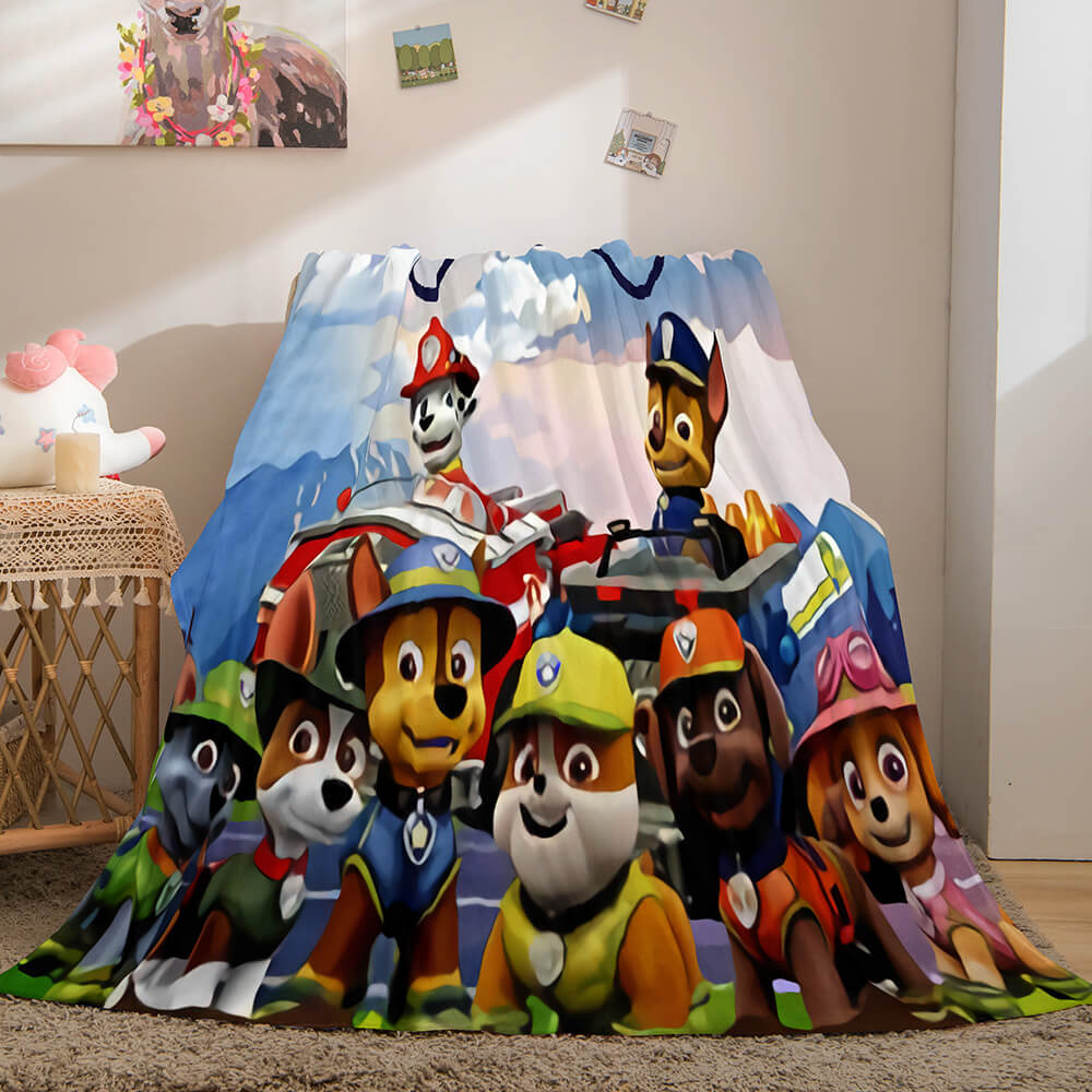 PAW Patrol Flannel Fleece Throw Cosplay Blanket (Online Order Only)