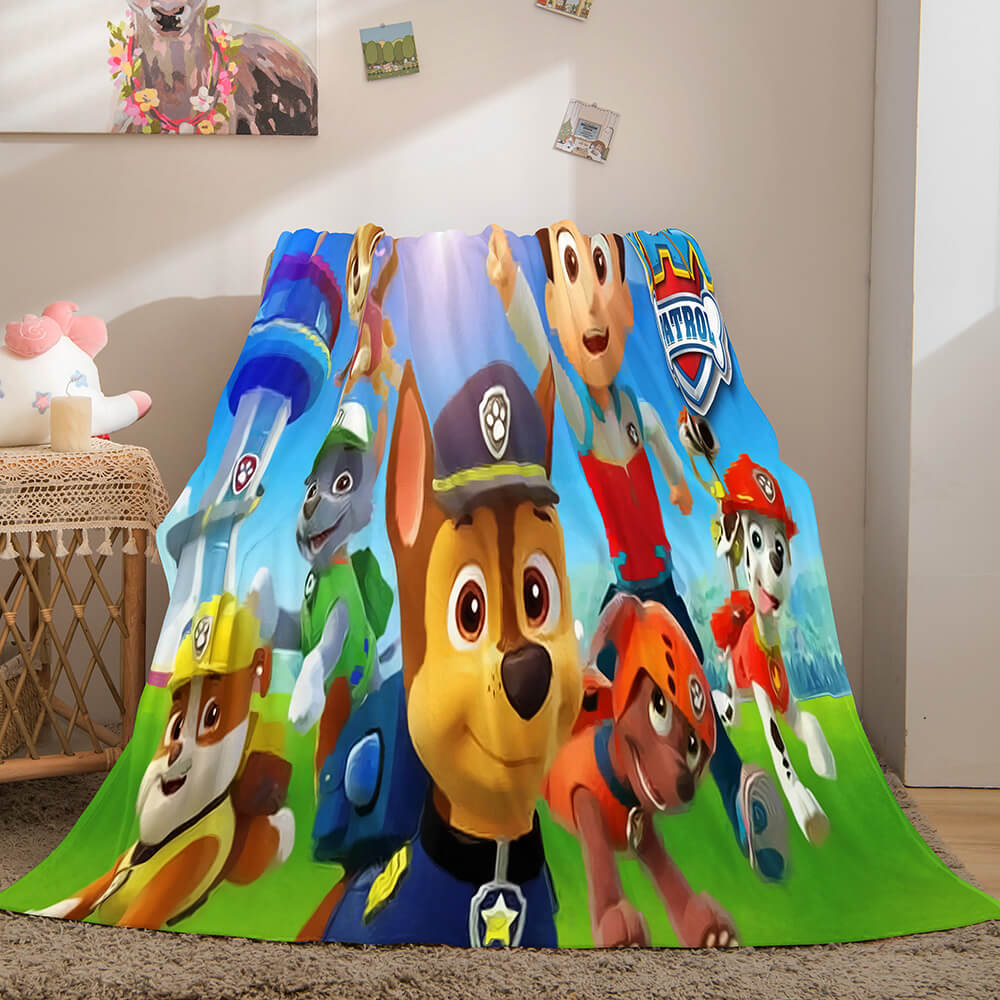 PAW Patrol Flannel Fleece Throw Cosplay Blanket (Online Order Only)