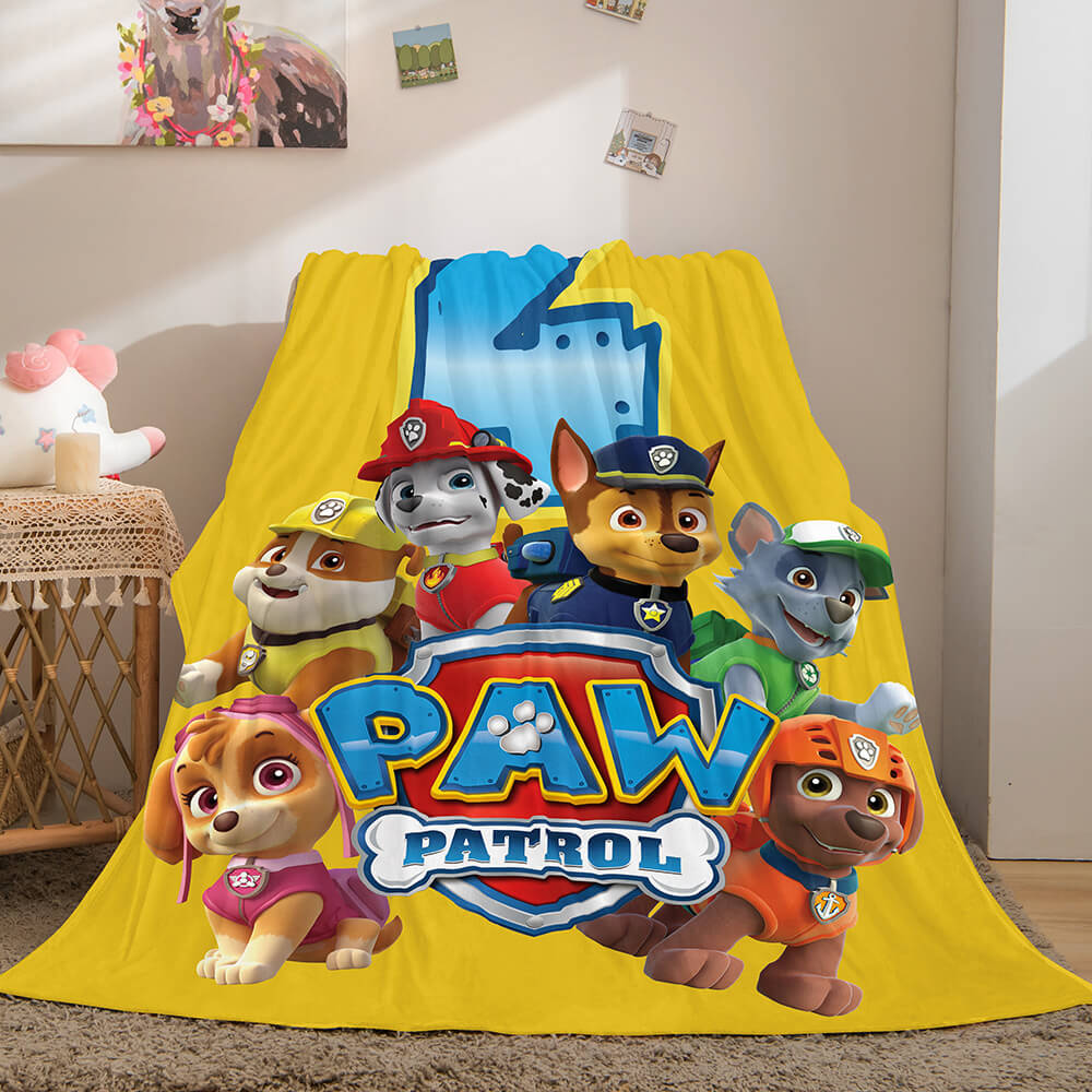 PAW Patrol Flannel Fleece Throw Cosplay Blanket (Online Order Only)