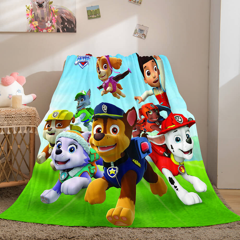 PAW Patrol Flannel Fleece Throw Cosplay Blanket (Online Order Only)