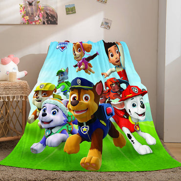 PAW Patrol Flannel Fleece Throw Cosplay Blanket (Online Order Only)