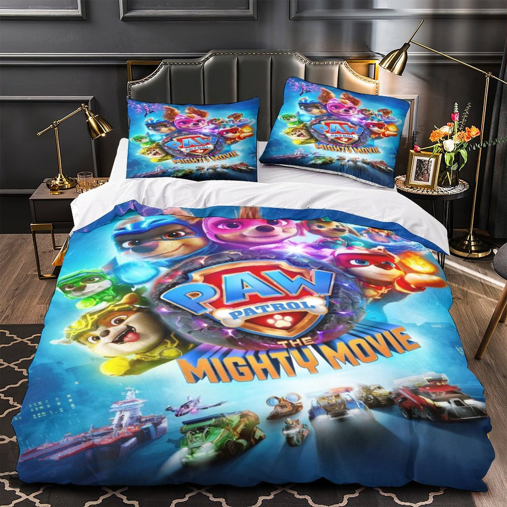 PAW Patrol The Mighty Movie Bedding Set Quilt Duvet Cover Without Filler (Online Order Only)
