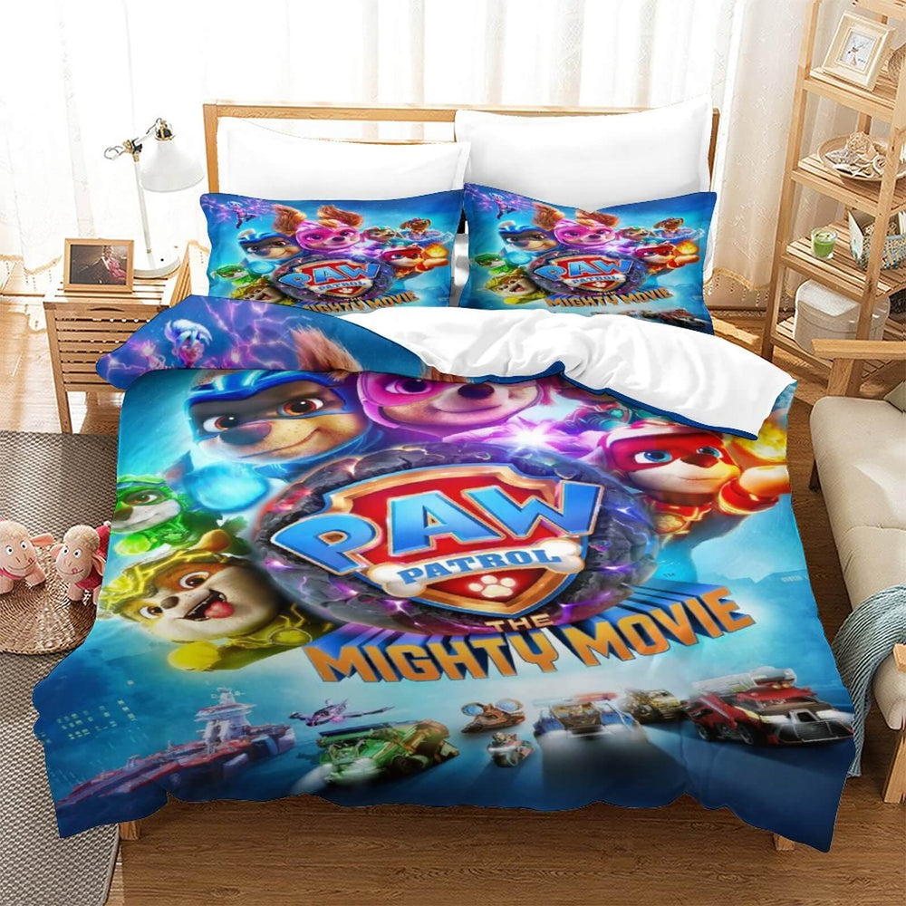 PAW Patrol The Mighty Movie Bedding Set Quilt Duvet Cover Without Filler (Online Order Only)