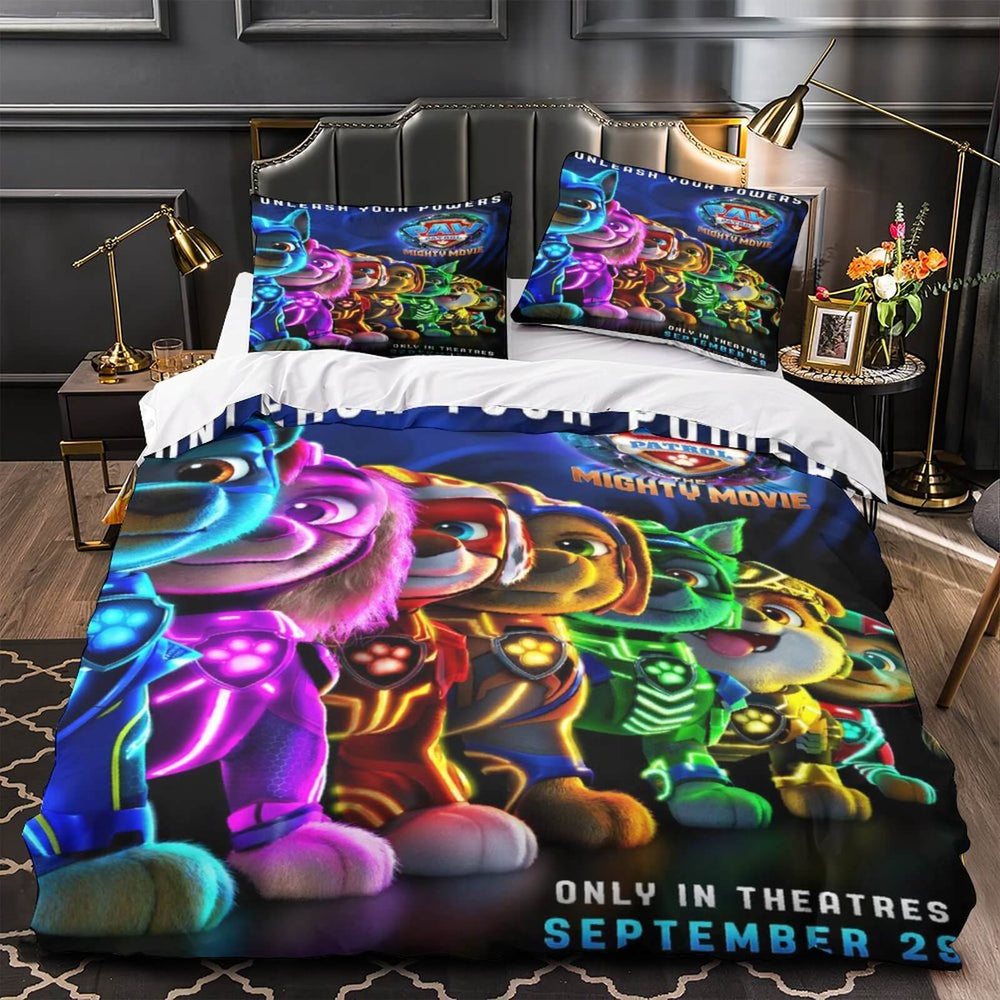 PAW Patrol The Mighty Movie Bedding Set Quilt Duvet Cover Without Filler (Online Order Only)
