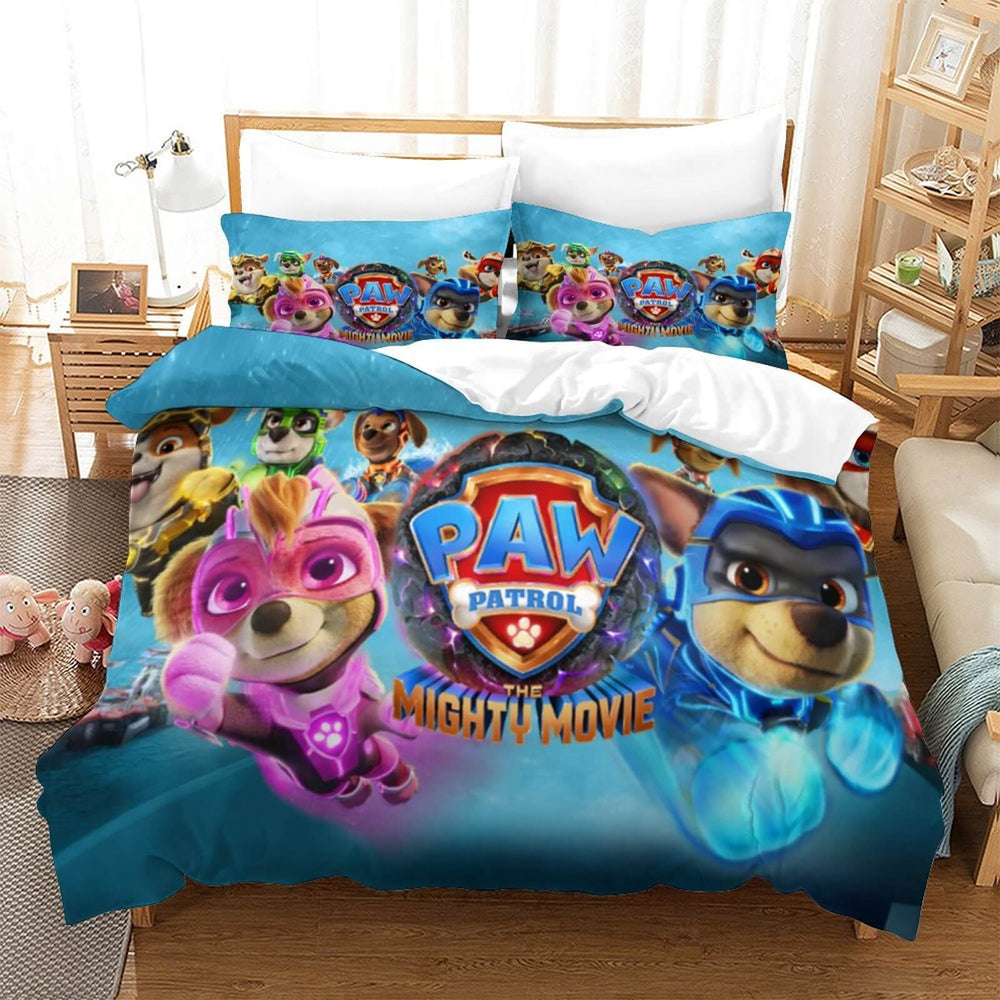 PAW Patrol The Mighty Movie Bedding Set Quilt Duvet Cover Without Filler (Online Order Only)